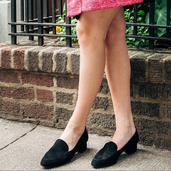 Sarah Flint Rosie Slip-On Heeled Loafer Size 8 - Picture 4 of 7